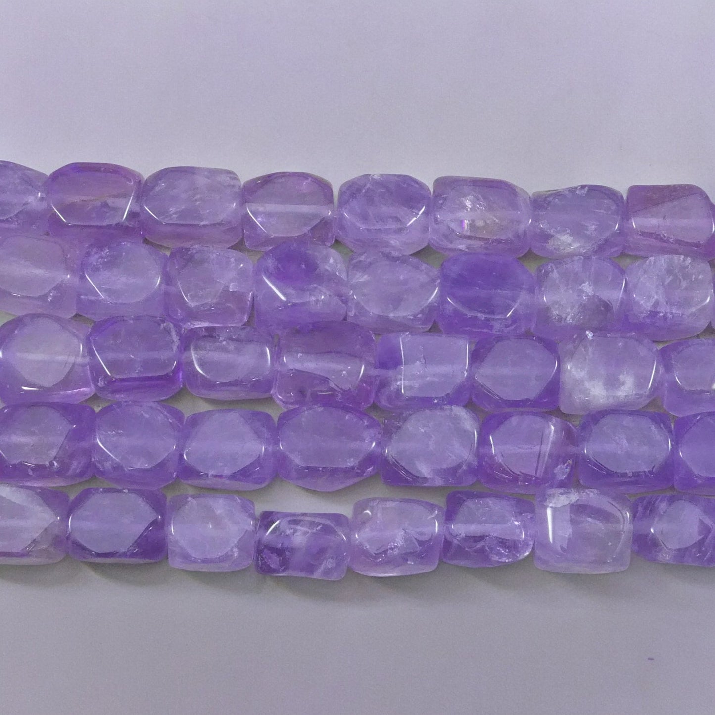 Lavender Amethyst Rectangle Cut Shapes