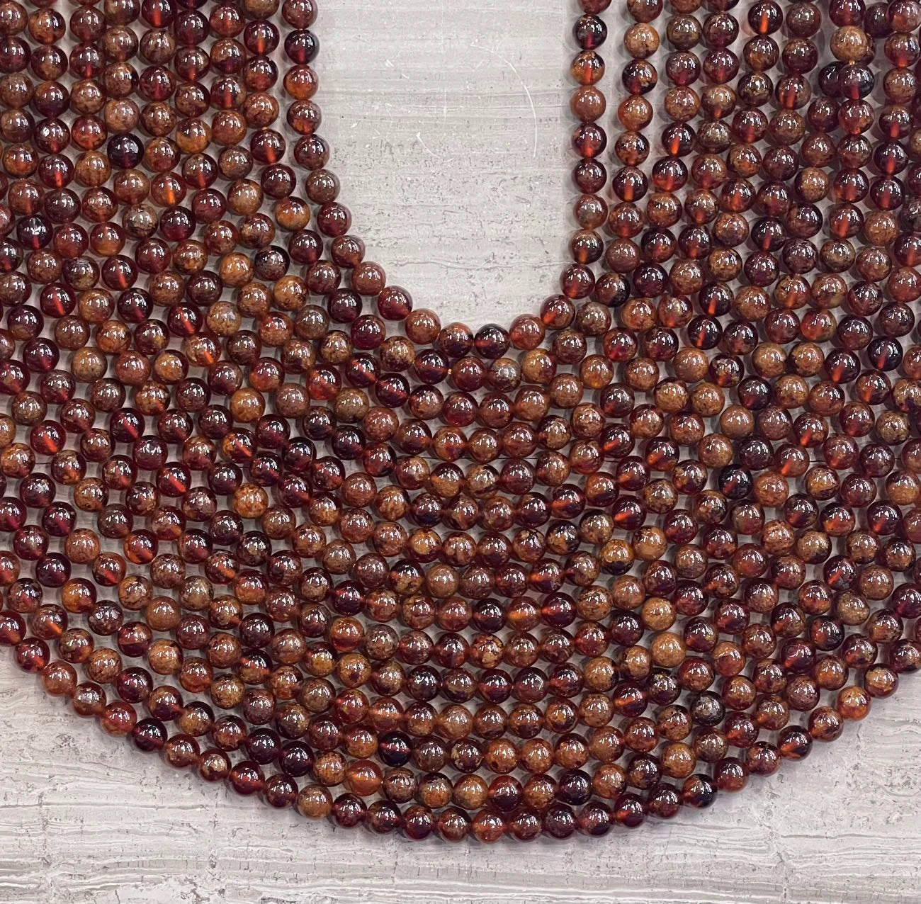 Hessonite Garnet Round