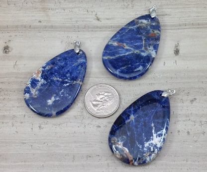 Sodalite Teardrop Pendant