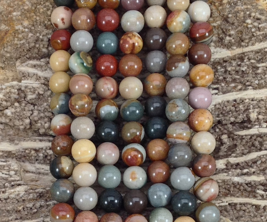 Polychrome Jasper Round