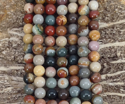 Polychrome Jasper Round