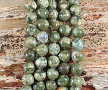 Rhyolite aka Rainforest Jasper Round