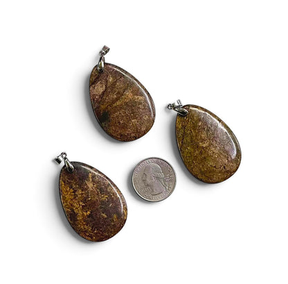 Bronzite Shapes Pendant